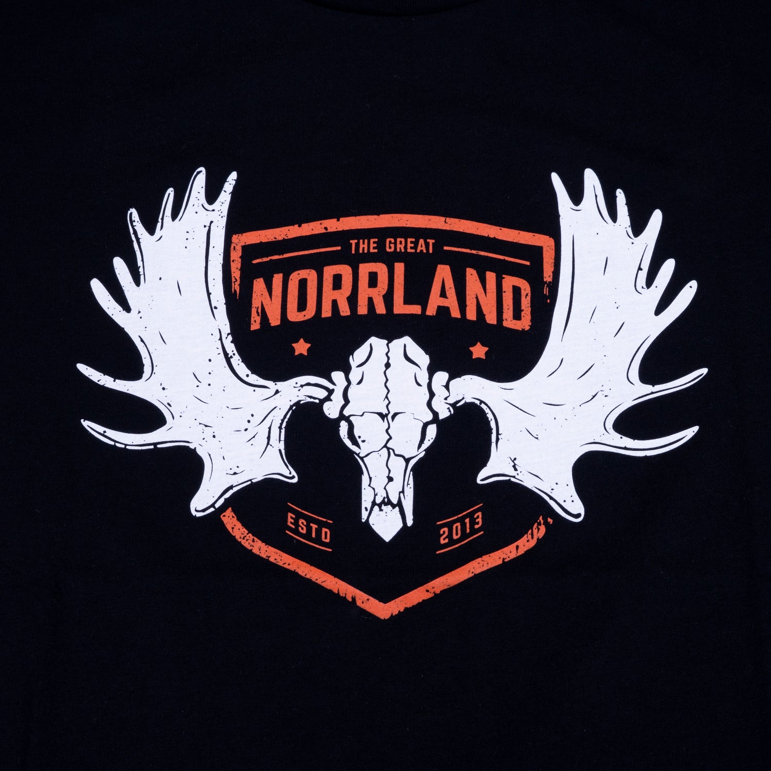 Sqrtn Älgen Badge T-shirt Black