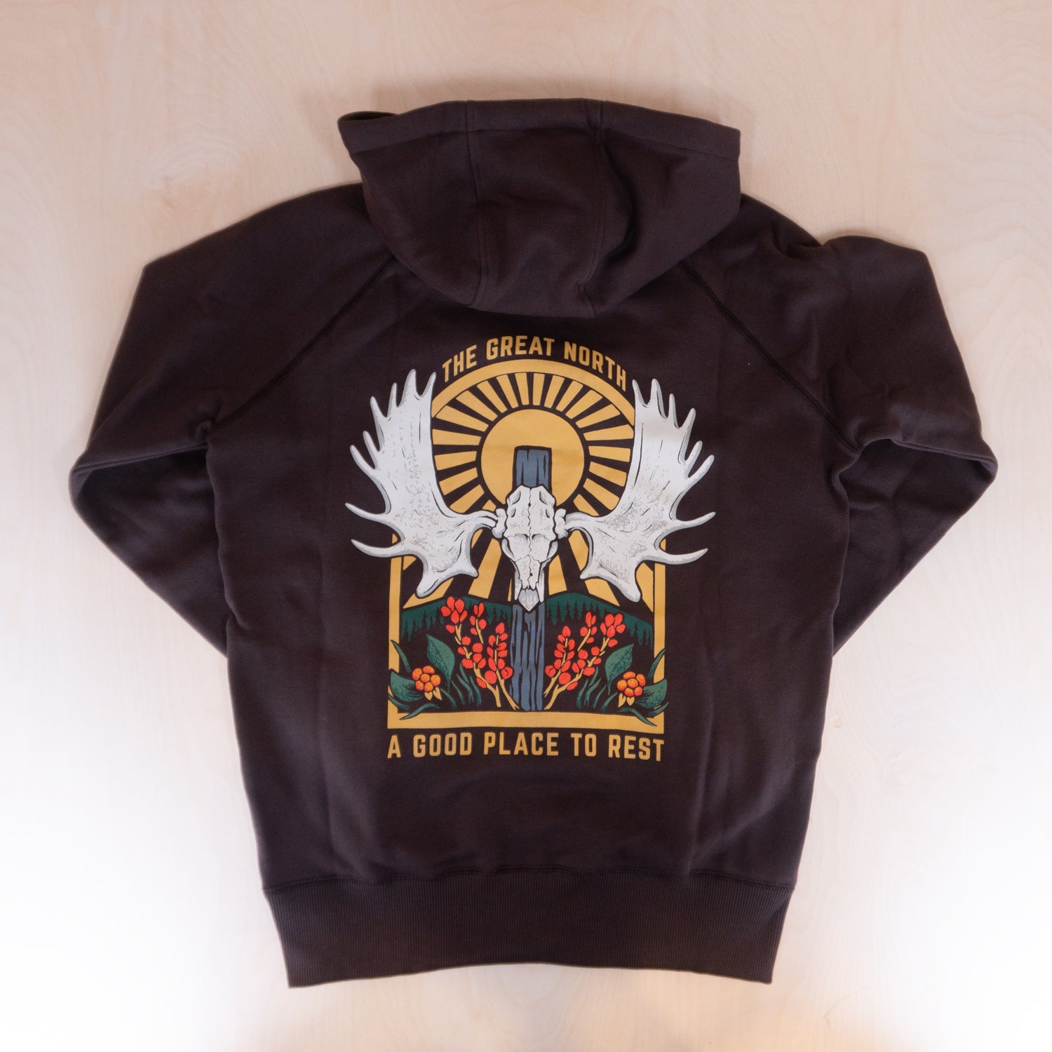 Sqrtn Älghorn Hood Java Brown