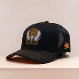 Sqrtn Älghorn Trucker Cap Black