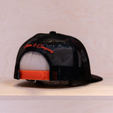 Sqrtn Bear Low Trucker Cap Black