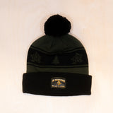 Sqrtn Bigfoot Pom-Pom Beanie Olive
