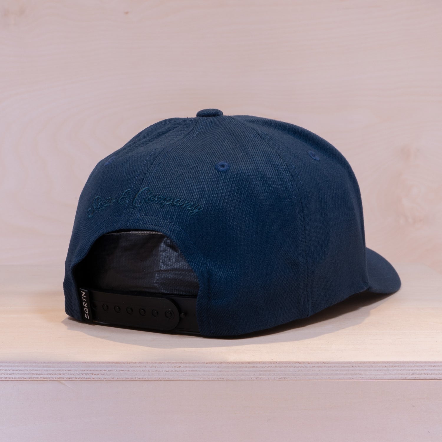 Sqrtn CB Big 120 Cap Denim Blue