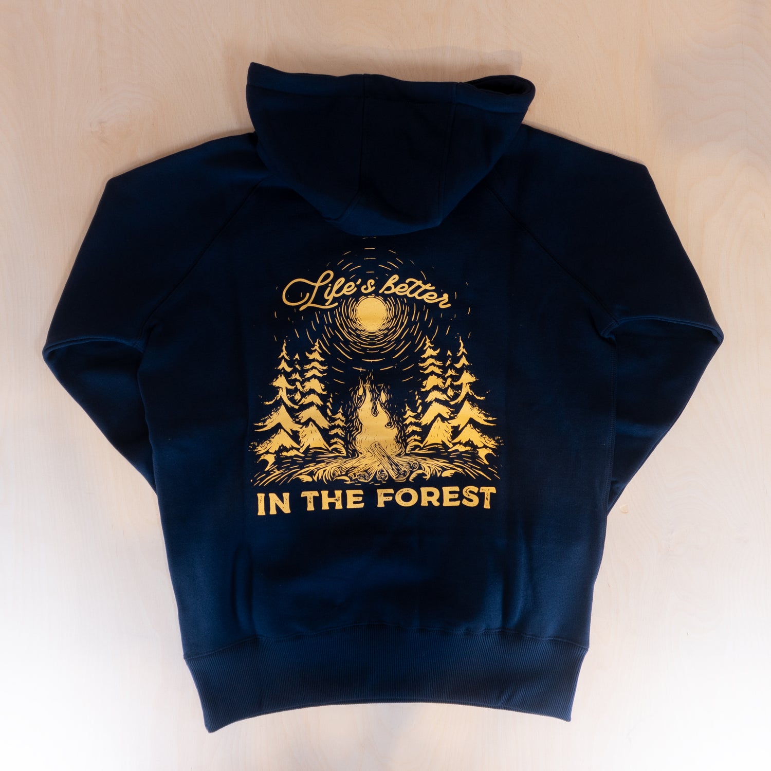 Sqrtn Campfire Hood Dark Navy