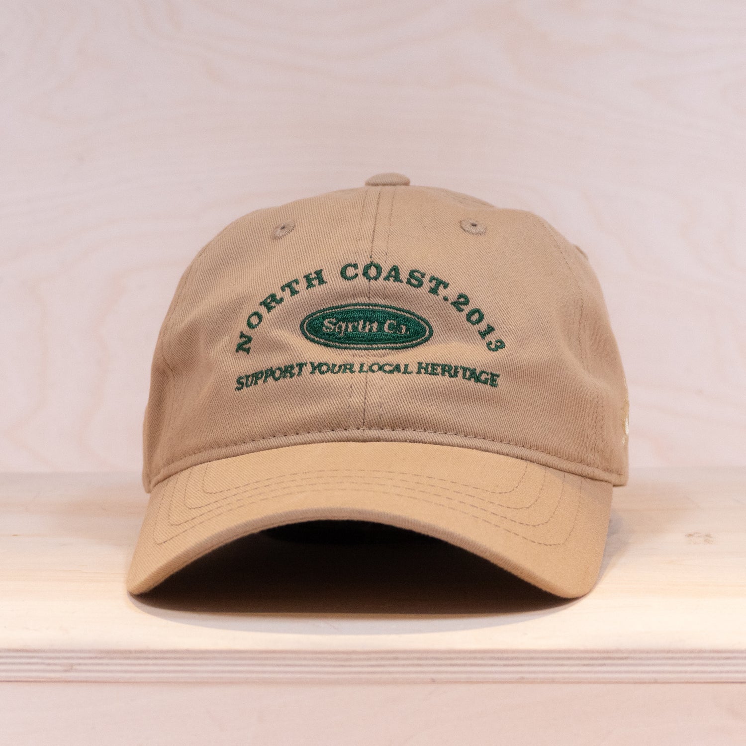 Sqrtn Coast Dad Cap Khaki