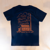 Sqrtn Distillery T-shirt Baltic Blue