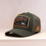Sqrtn Explore JR Trucker Cap Olive