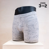 Sqrtn Fjälljock Boxer 1-pack Dark Grey