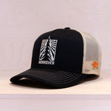 Sqrtn Granen Hkd Trucker Cap Black
