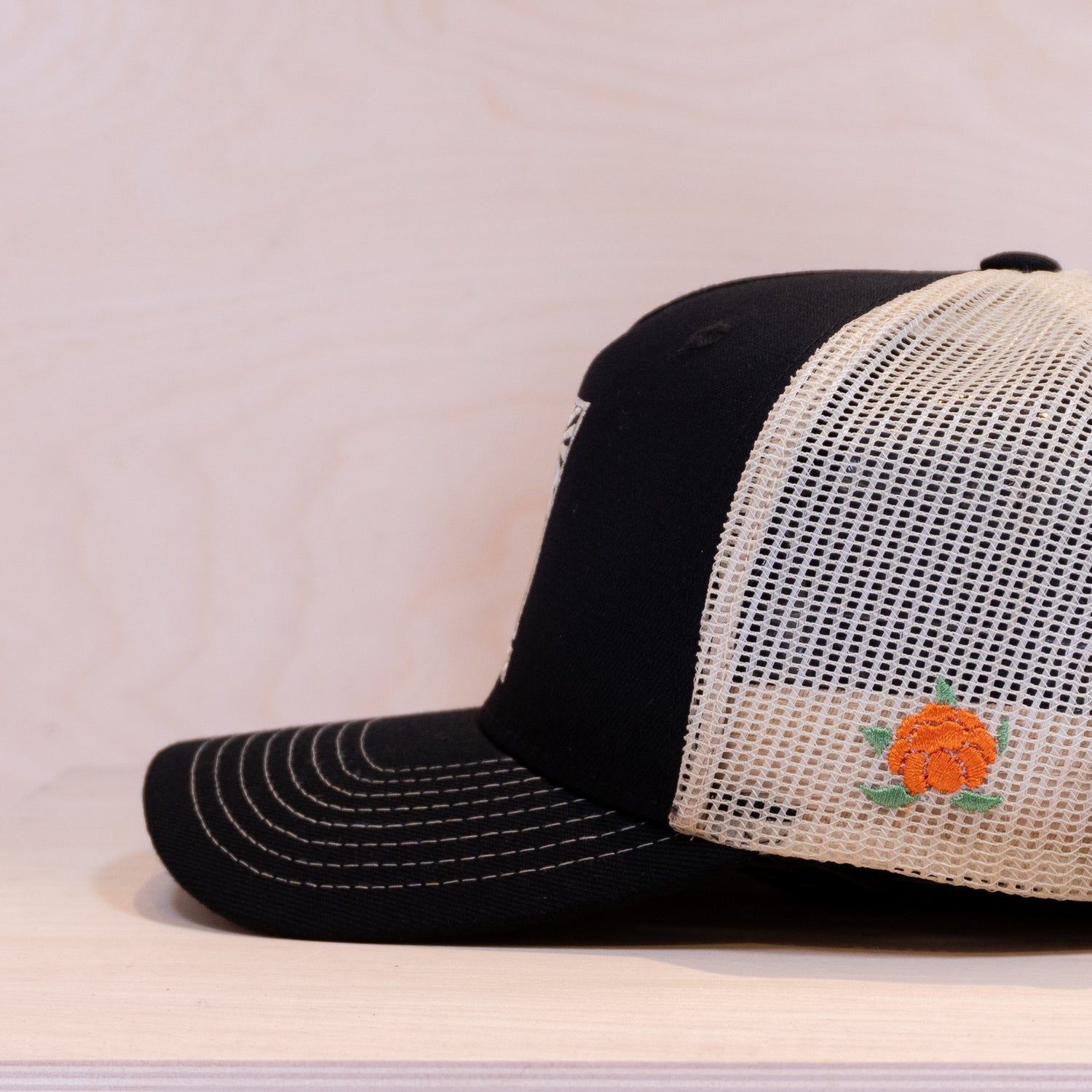 Sqrtn Granen Hkd Trucker Cap Black