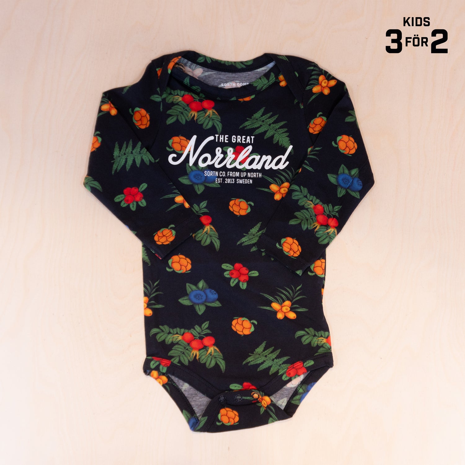 Sqrtn Great Norrland Body Hawaii Black