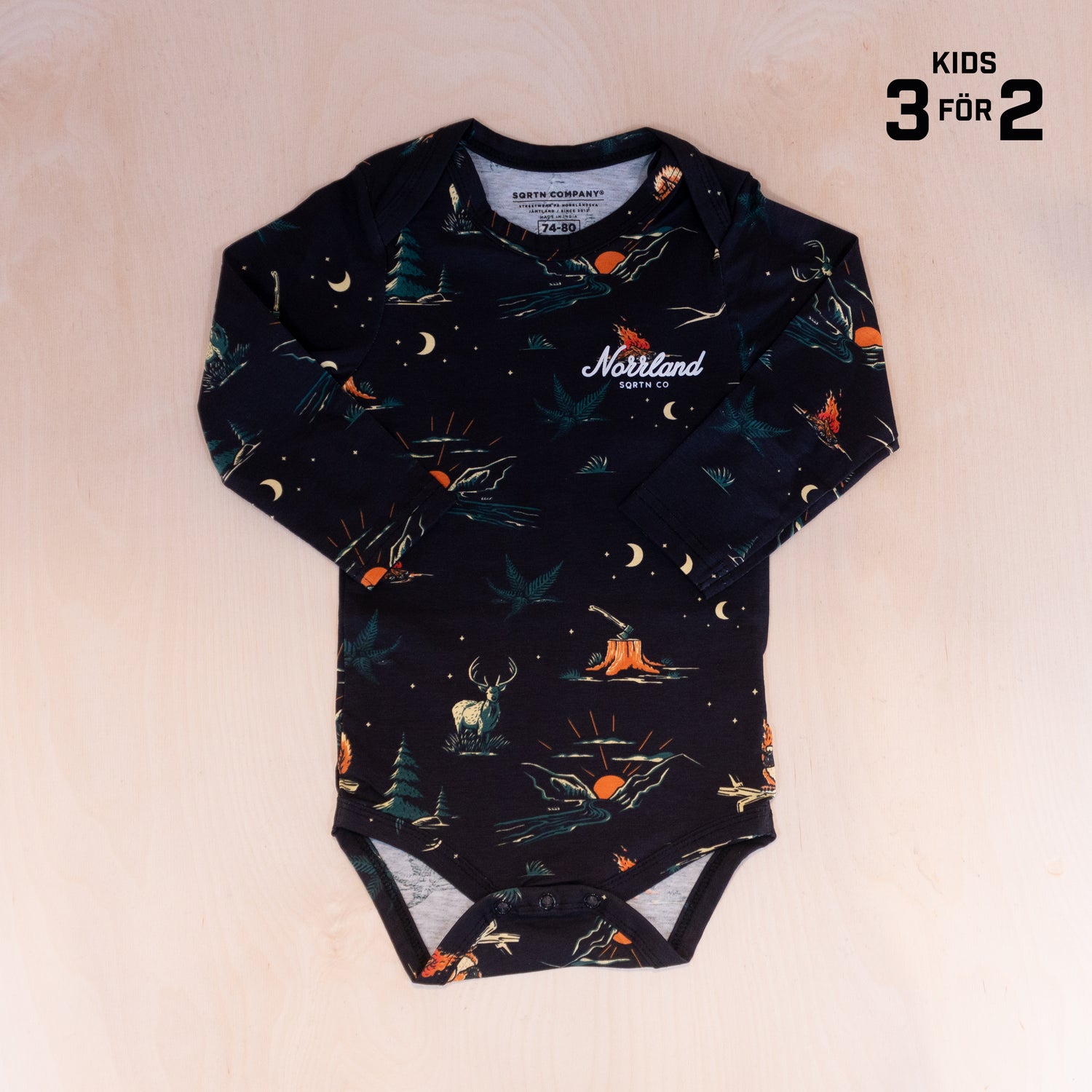 Sqrtn Great Norrland Body Skoter Black