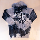 Sqrtn Great Norrland Hoodie Tie Dye Black