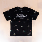 Sqrtn Great Norrland JR T-shirt Skoter Black