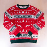 Sqrtn Great Norrland Knitted Crew Jul Red