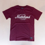 Sqrtn Great Norrland T-shirt Dark Burgundy