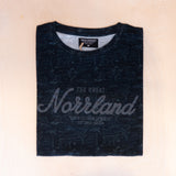 Sqrtn Great Norrland T-shirt Fjälljock Navy