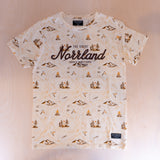Sqrtn Great Norrland T-shirt Stream Off White