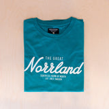 Sqrtn Great Norrland T-shirt Tropical Blue