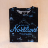 Sqrtn Great Norrland T-shirt Vinternatt Black