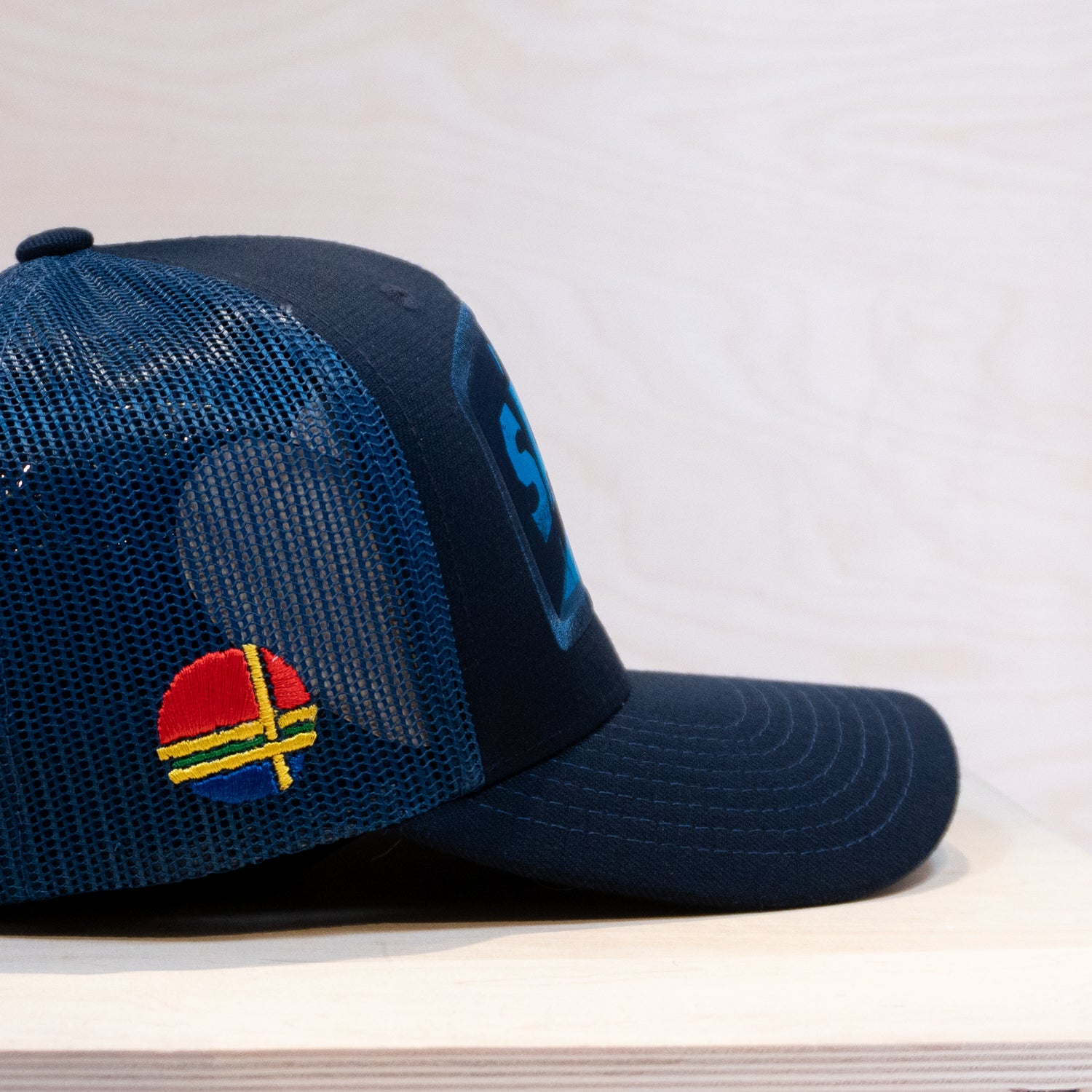 Sqrtn Great Sápmi Trucker Cap Navy