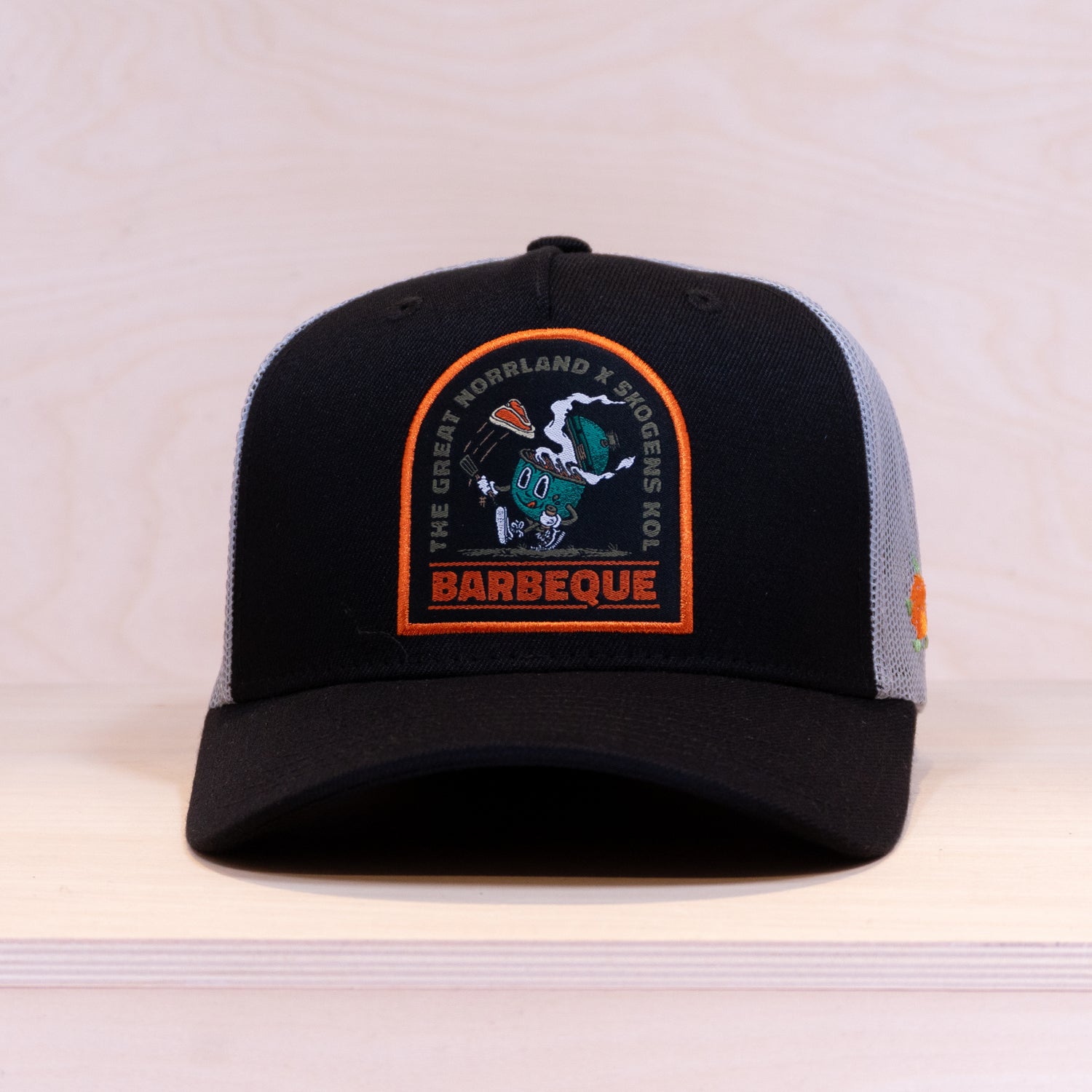 Sqrtn Grillen Hkd Trucker Cap Kolgrå