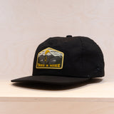 Sqrtn Hike 6-Panel Cap Black