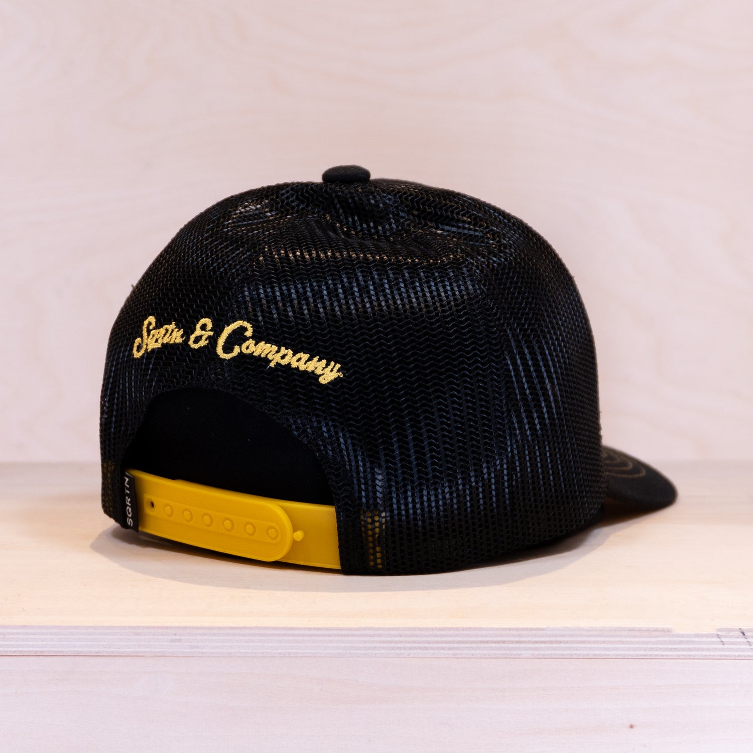 Sqrtn Hike Kids Trucker Cap Black