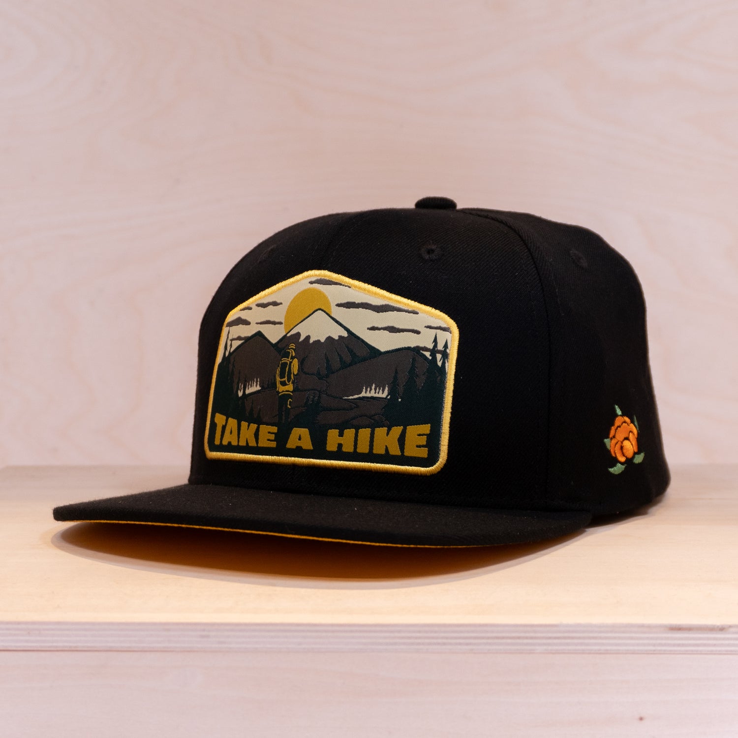 Sqrtn Hike Snapback Cap Black