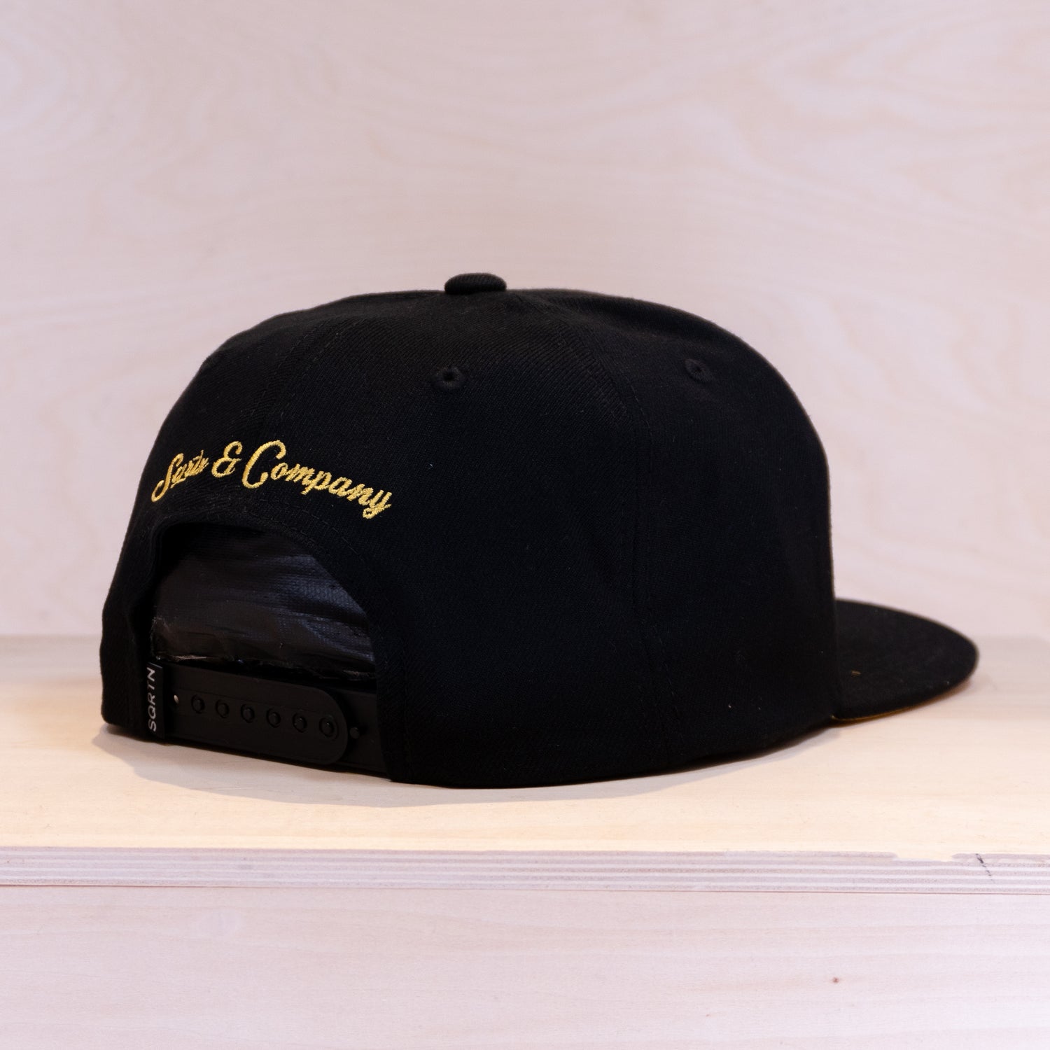 Sqrtn Hike Snapback Cap Black
