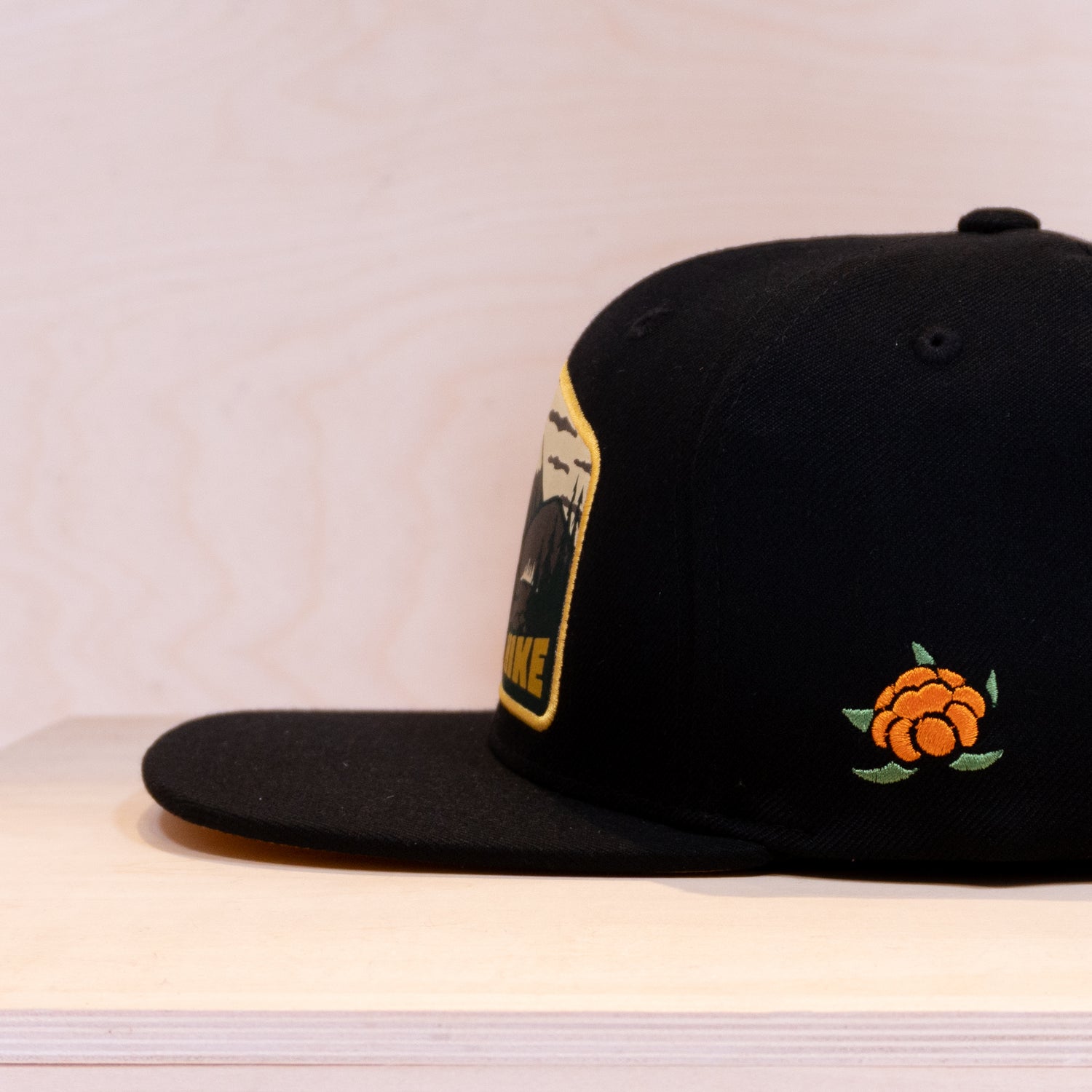 Sqrtn Hike Snapback Cap Black