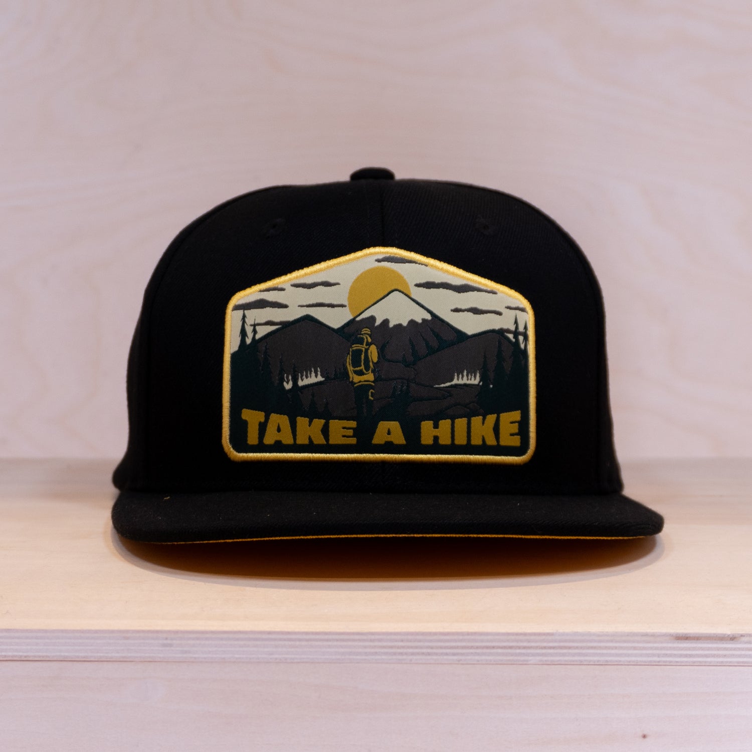 Sqrtn Hike Snapback Cap Black