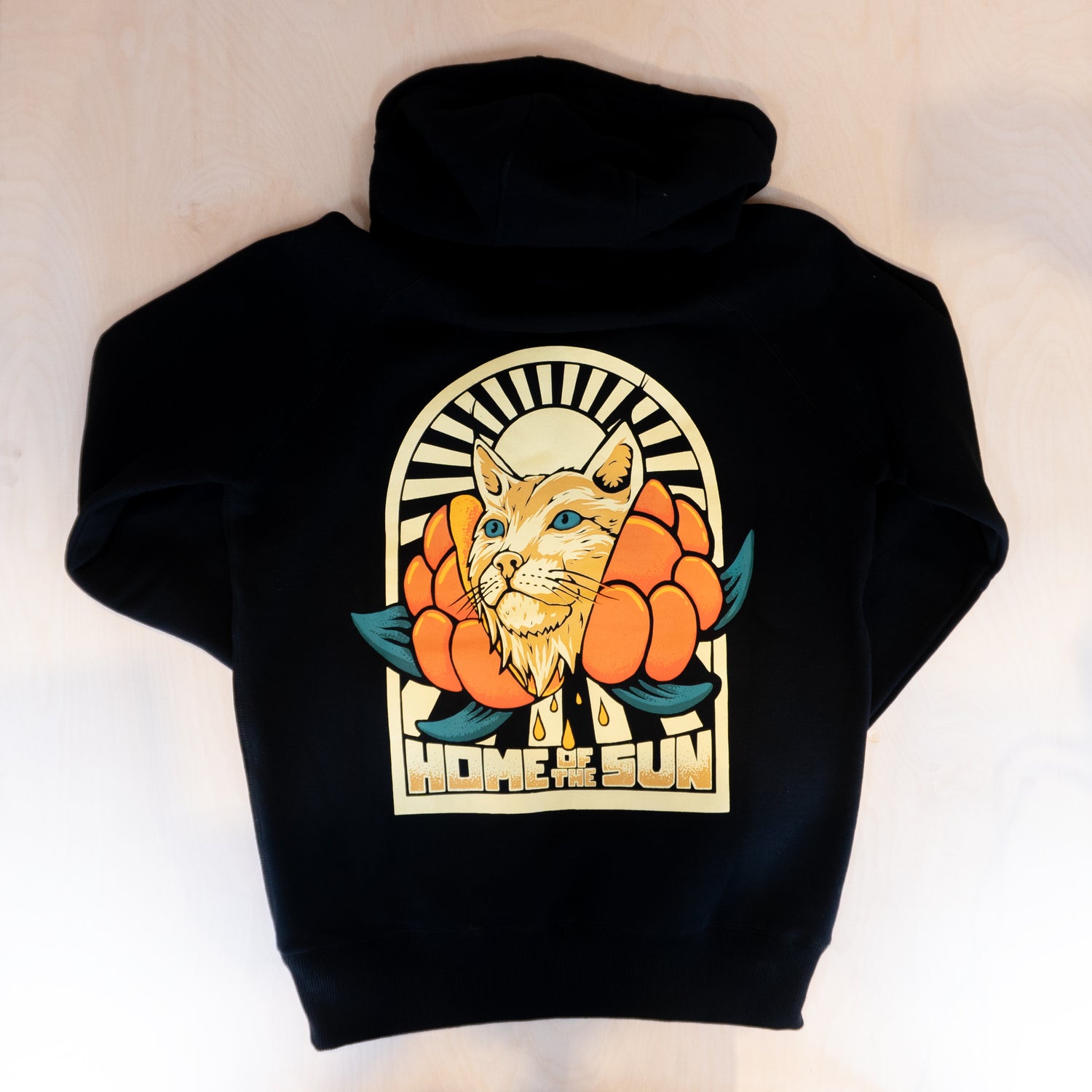 Sqrtn Home Of The Sun Hood Black