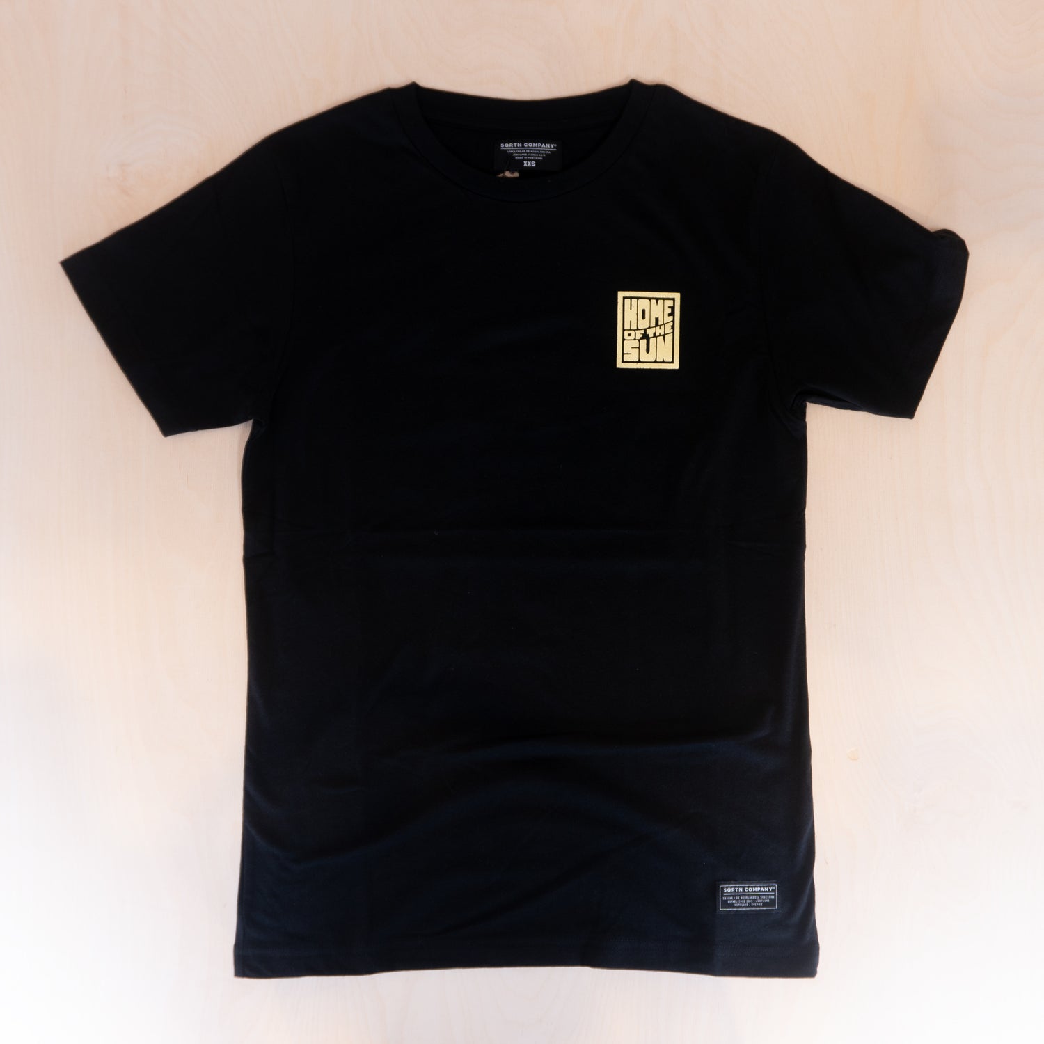 Sqrtn Home Of The Sun T-shirt Black