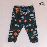 Sqrtn Kids Tights Aztec Olive