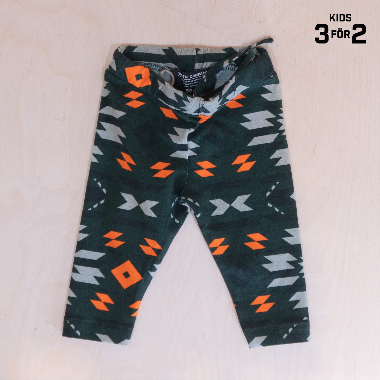 Sqrtn Kids Tights Aztec Olive