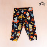 Sqrtn Kids Tights Mumin Retro Black