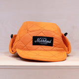 Sqrtn Kiruna Quilted Cap Orange