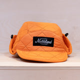 Sqrtn Kiruna Quilted Cap Orange