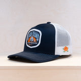 Sqrtn Lugn Stund Trucker Cap Navy