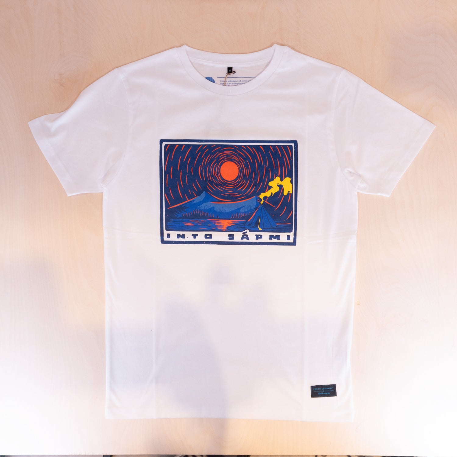 Sqrtn Midnattssol T-shirt White