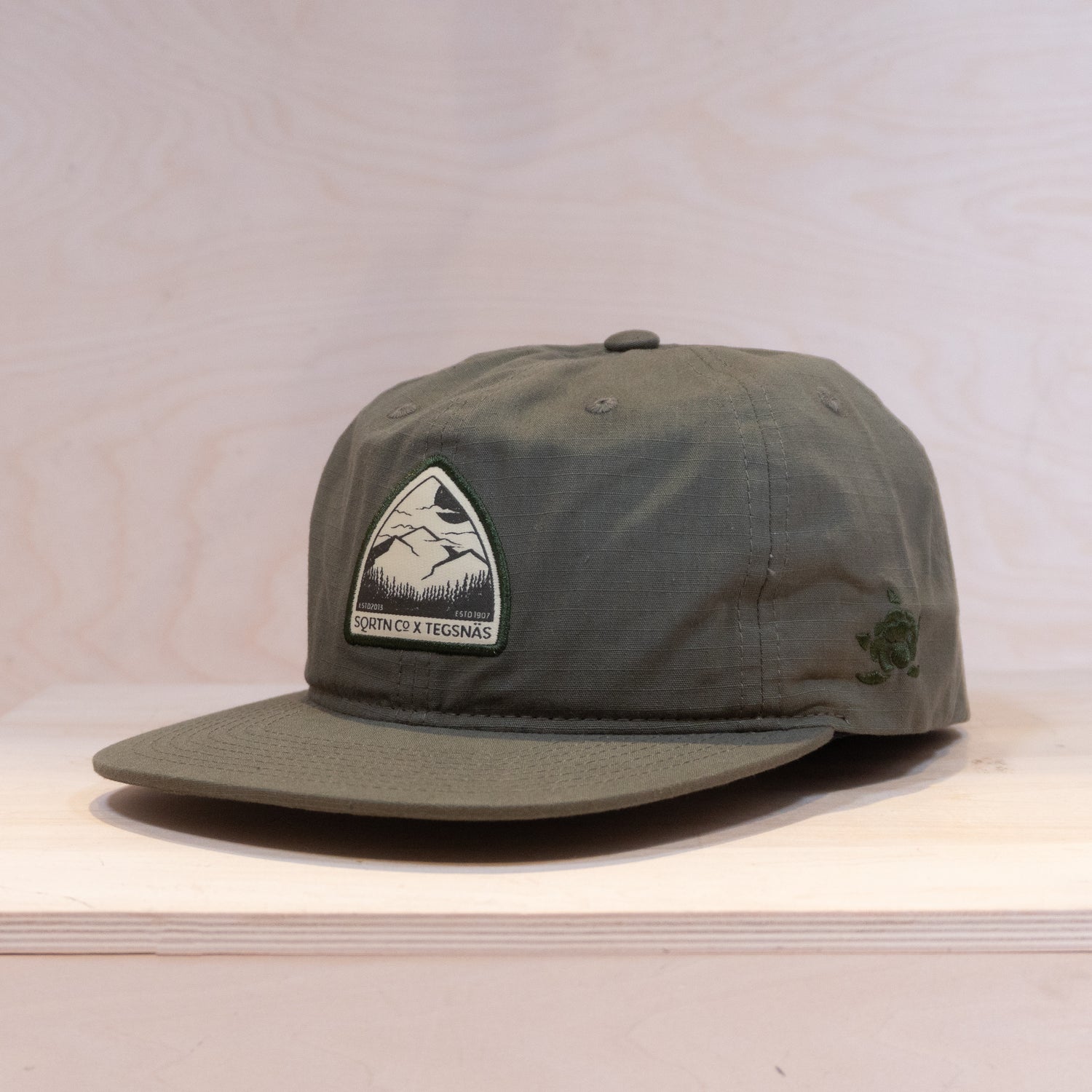 Sqrtn Mountains 6-Panel Cap Tegsnäs Olive