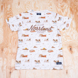 Sqrtn Great Norrland T-shirt Inlandsresan Cream