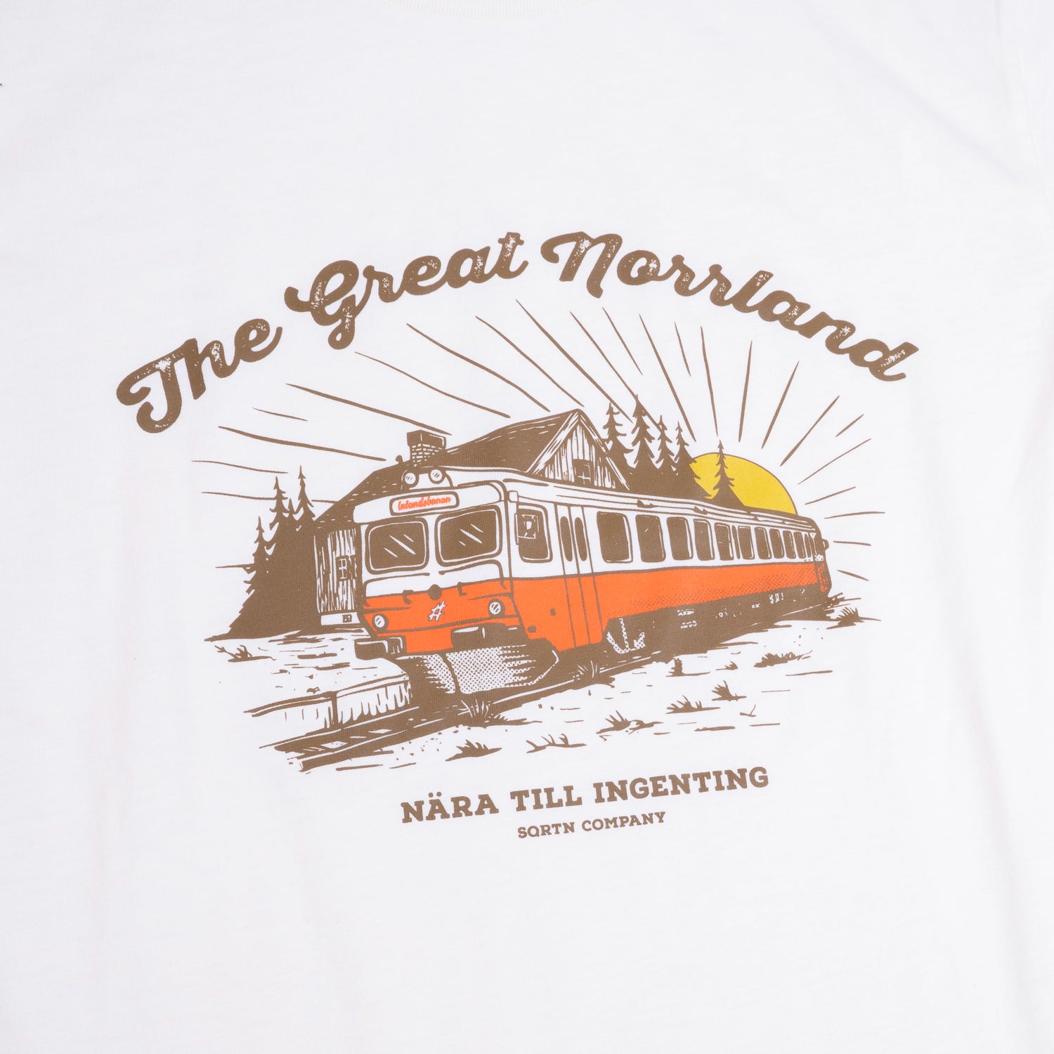 Sqrtn Nära Till Ingenting T-shirt Cream
