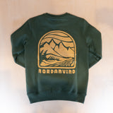 Sqrtn Nordanvind 2 Crewneck Forest Green