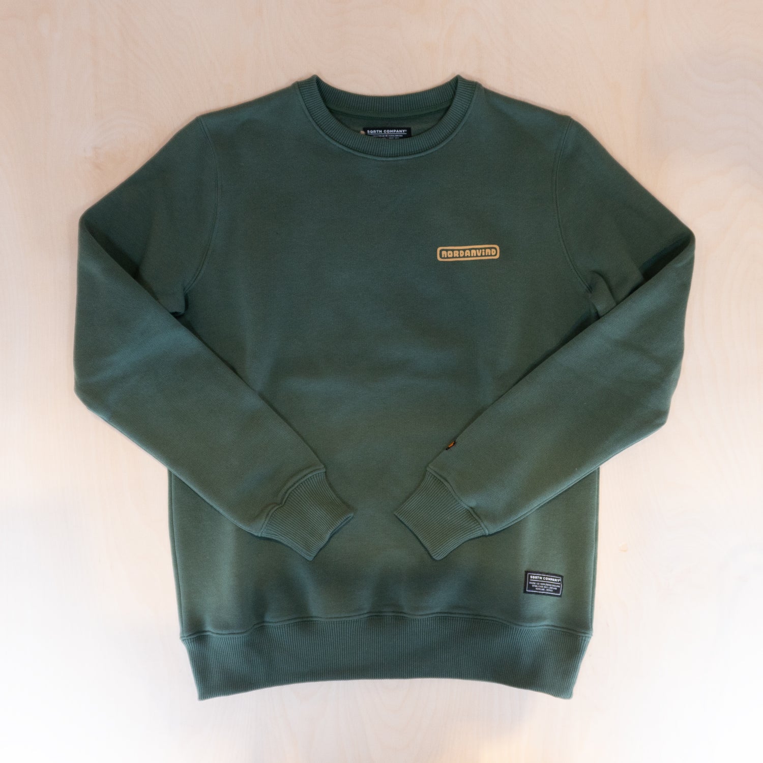 Sqrtn Nordanvind 2 Crewneck Forest Green