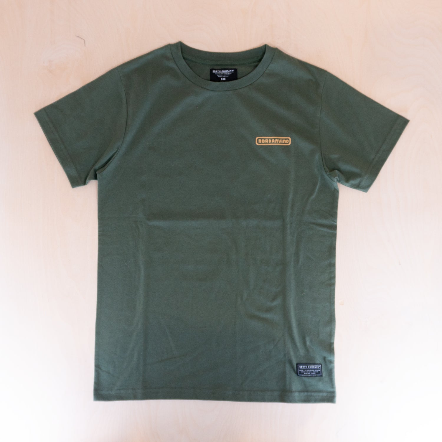 Sqrtn Nordanvind 2 T-shirt Forest Green