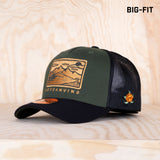 Sqrtn Nordanvind Big-Fit Trucker Cap Olive