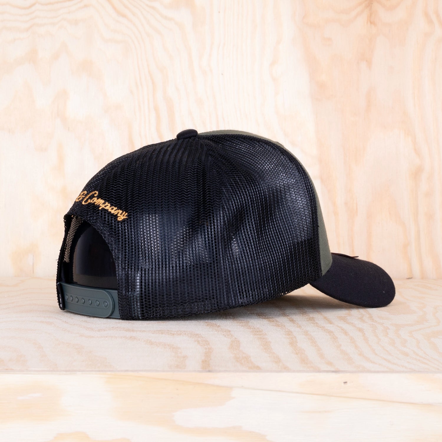 Sqrtn Nordanvind Big-Fit Trucker Cap Olive