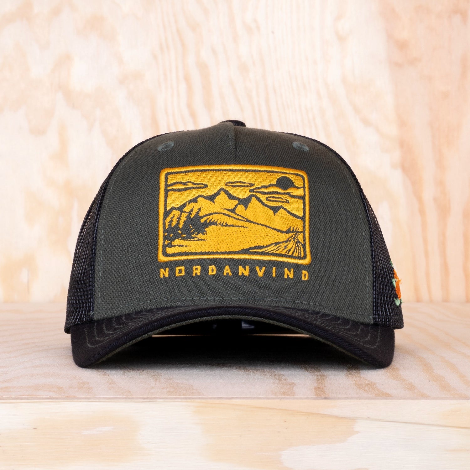 Sqrtn Nordanvind JR Trucker Cap Olive
