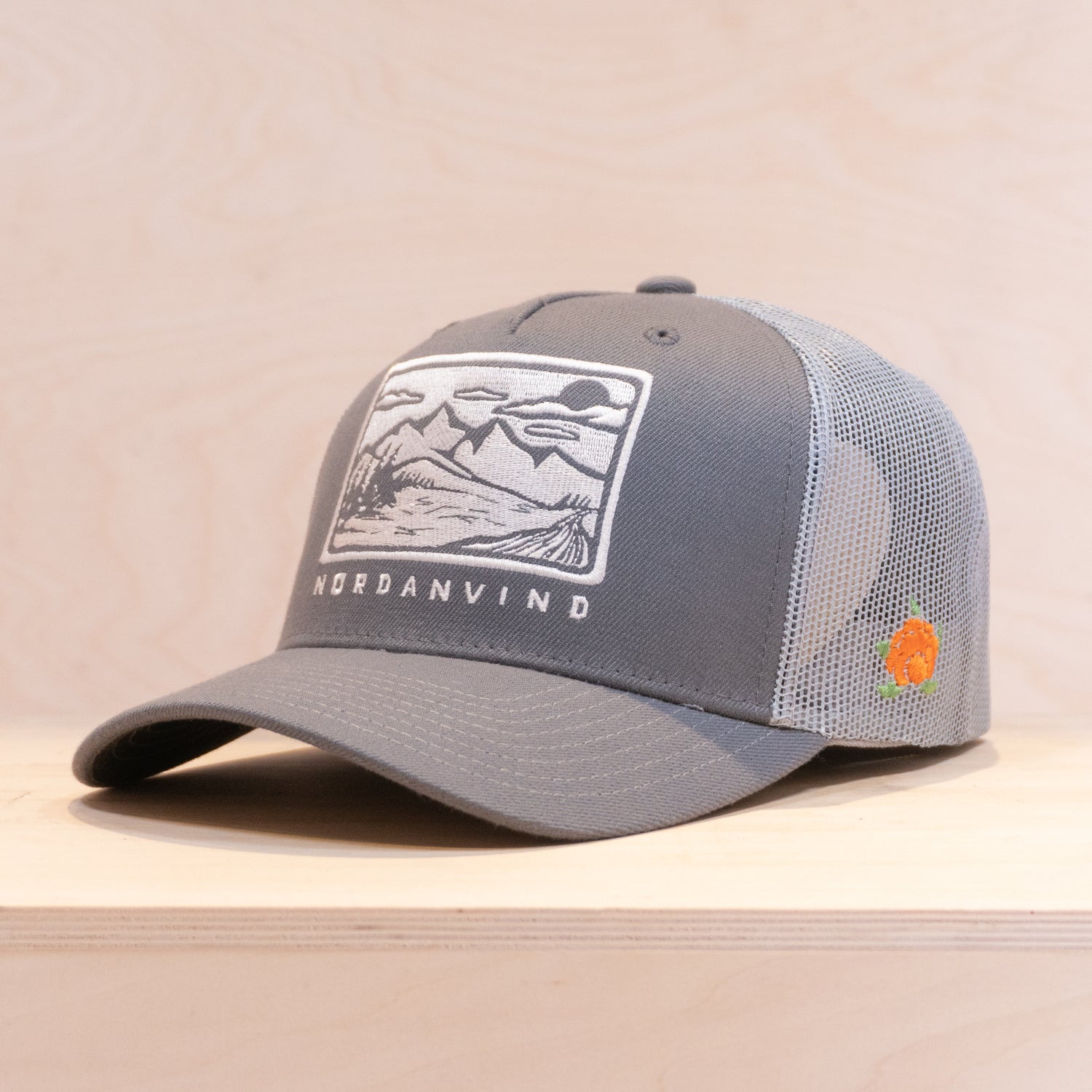Sqrtn Nordanvind Trucker Cap Grey